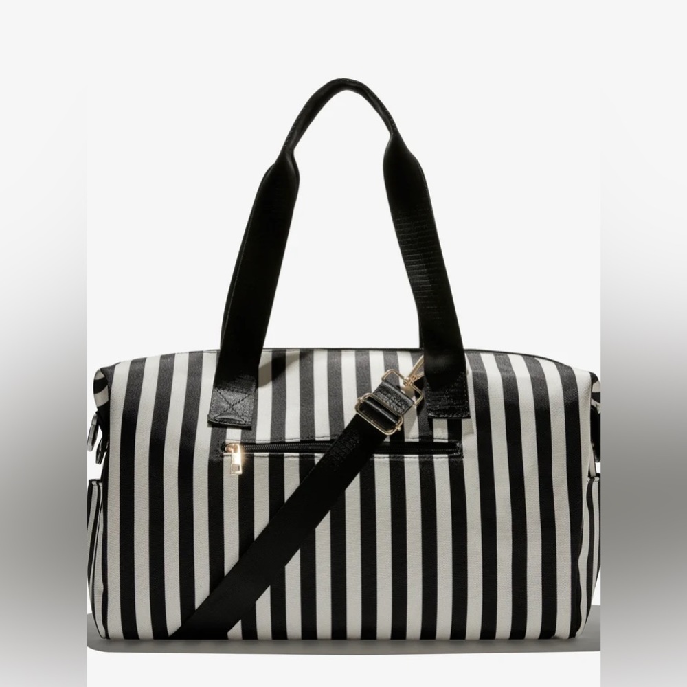 Alice+Olivia NWT Striped Duffel